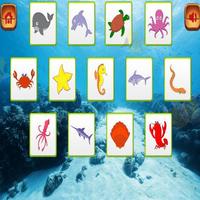 Sea Animals Memory Learning screenshot 1