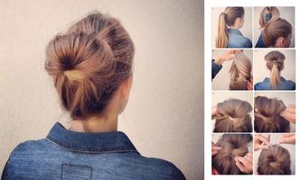 Girls Easy Hairstyles Steps screenshot 1