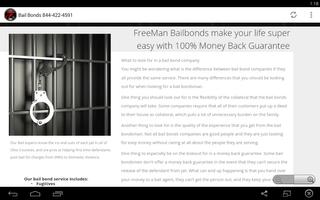 Freeman 24hr Bail Bonds تصوير الشاشة 1