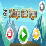 Ninja Cat Run icône