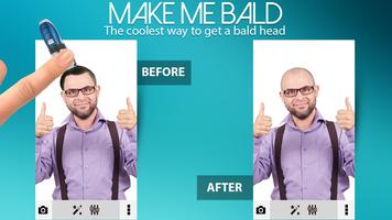 Make Me Bald Photo Editor poster