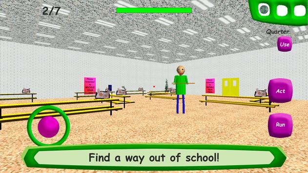 Screenshot Baldi's Basics APK