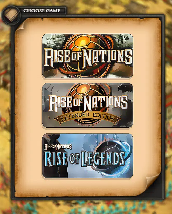 All Rise of Nations Cheats APK pour Android Télécharger