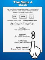 All Sims 4 Cheat Codes Cartaz