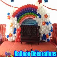 Balloon Decorations Affiche