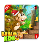 Banana Monkey Jungle King kong icône