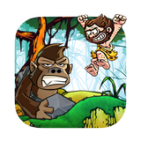 Monkey Killer 2: Banana Jungle man icône