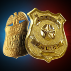 Police Badge. Simulator icon