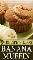 Banana Muffin Recipe Affiche