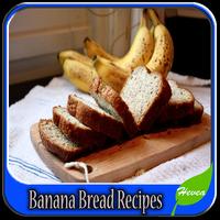 Banana Bread Recipes الملصق