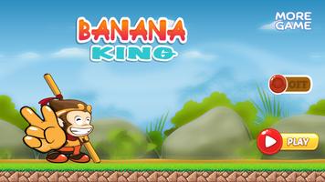 Banana King Monkey Run Affiche