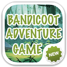Bandicoot Adventure Game Crash ícone