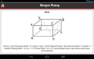 برنامه‌نما Bangun Ruang عکس از صفحه