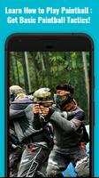 Paintball Lessons Guide poster