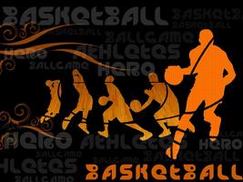 Basket Ball Wallpaper ART Plakat