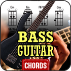 Bass guitar chords icône