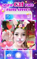 Selfie Cat Face Filter Photo Effect App تصوير الشاشة 1