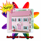 Barbie doll house design icon