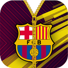 Barcelona zipper lock screen 图标