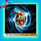 Icona 3D Barcelona Wallpaper 2018