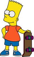 Bart Wallpaper Plakat