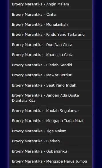Kumpulan lagu Broery Marantika Terlengkap - Mp3 APK voor Android Download