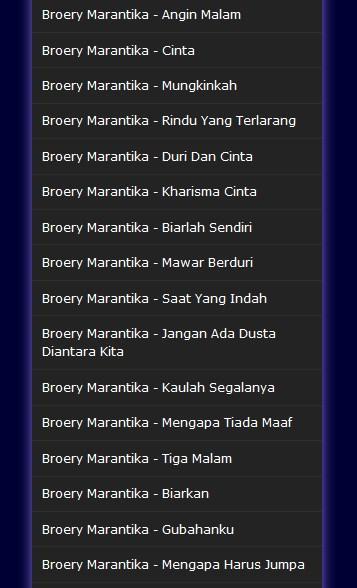 Kumpulan lagu Broery Marantika Terlengkap - Mp3 APK für Android  herunterladen