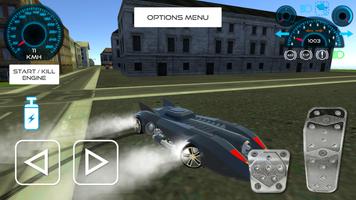 Bat Hero Driving A Car screenshot 1