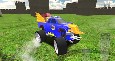 Batmobile Flight Drift:Castle screenshot 2