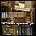 japanese bathroom design icon