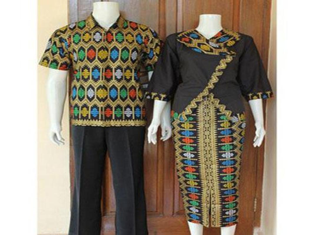  Desain  Baju  Batik  Big Size Klopdesain