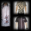 Batik shirt  courtes hommes