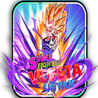 Battel Saiyan: For Goku Super Vegeta Zeichen