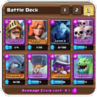 Best Battle Deck Clash  Royale أيقونة