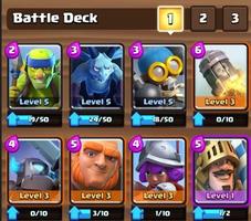 Best Battle Deck Clash  Royale capture d'écran 1