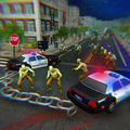 Chain Police Car Zombie Deadly Race