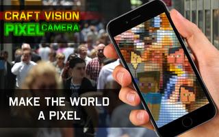 Craft Vision Pixel Camera Prank plakat