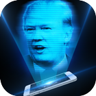 Hologram Putin Trump talks icône