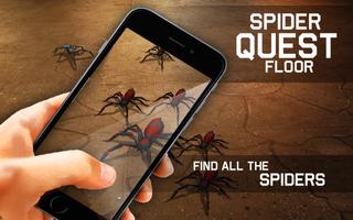 Insect Spider Quest Floor پوسٹر