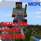 Skeleton Flying Machine Addon for Minecraft PE icône