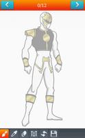 How to draw power rangers পোস্টার