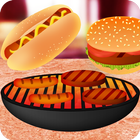 bbq grill cooking game icon