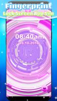 Fingerprint Lock Screen App Sim captura de pantalla 3