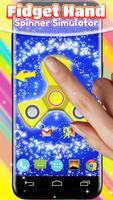 Fidget Hand Spinner Simulator Affiche