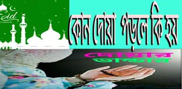 কোন দোয়া পড়লে কি হয়