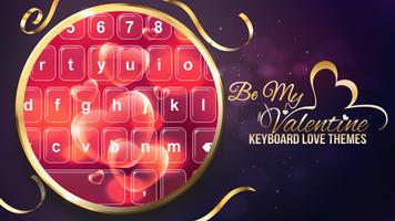 برنامه‌نما Be My Valentine Keyboard Love Themes عکس از صفحه