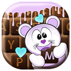 Chocolate Keyboard Theme ไอคอน