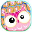 Cute Owl Emoji Keyboard App