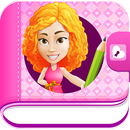 Cute Diary With Lock Password For Girls APK
