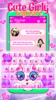 Niedliche Girly Tastatur Screenshot 2